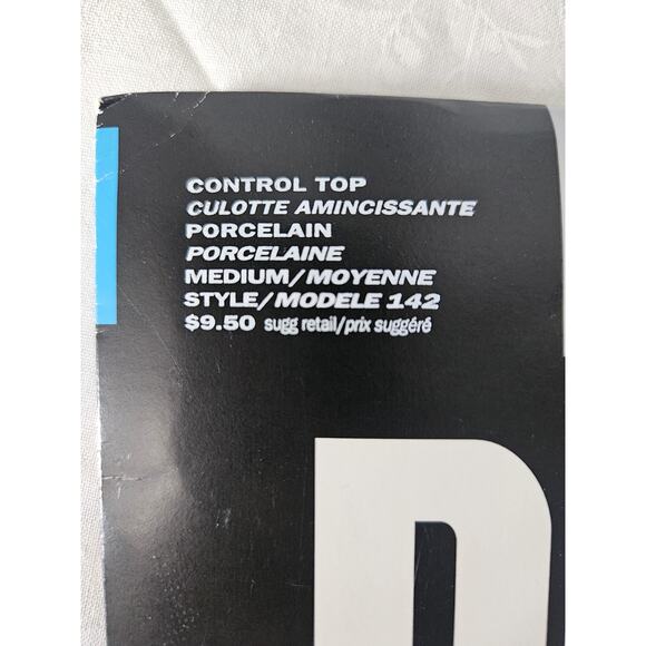 New 1997 DKNY SHEERS Light Opaque Pantyhose Microfiber Control Top Medium - Picture 4 of 5